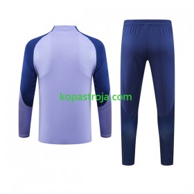 Tottenham Hotspur Tränings Sweatshirtställ Lila 2023/24